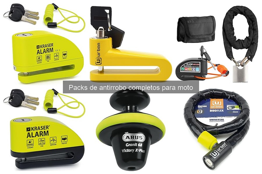 Errores comunes al elegir un pack de antirrobo para moto