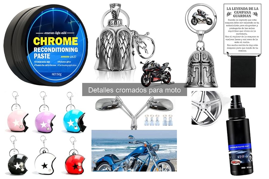 Errores comunes al instalar detalles cromados para moto