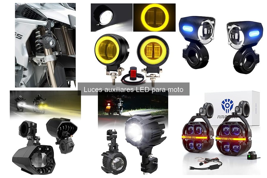 Errores comunes al instalar luces LED auxiliares para moto