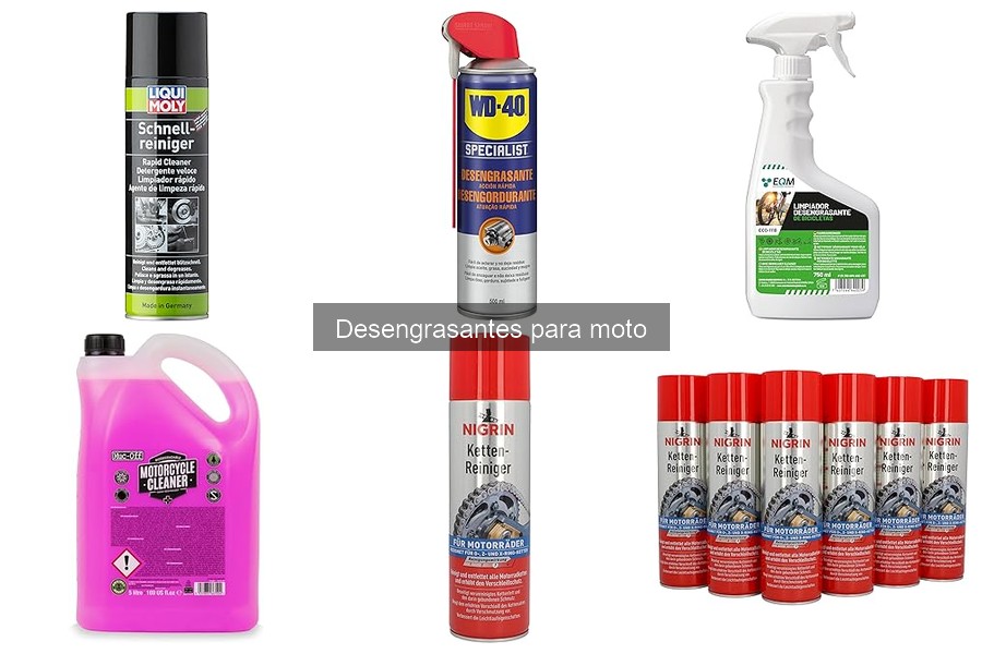 Errores comunes al usar desengrasantes para motos