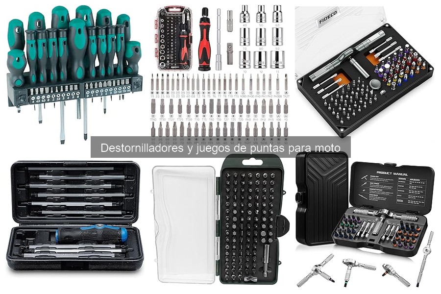 Errores comunes al usar destornilladores en motos