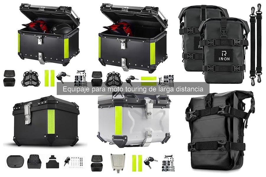 ** Errores comunes al usar equipaje para moto touring