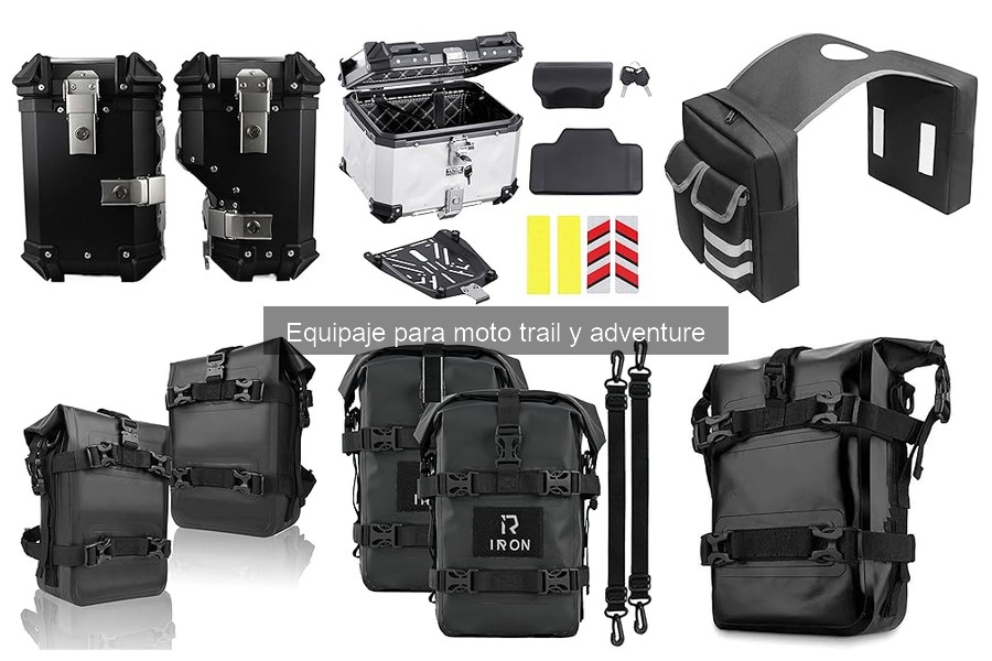 Errores comunes al usar equipaje para moto trail y adventure