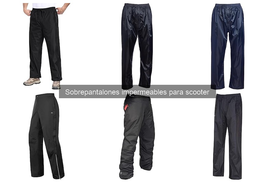 Errores comunes al usar sobrepantalones impermeables para scooter