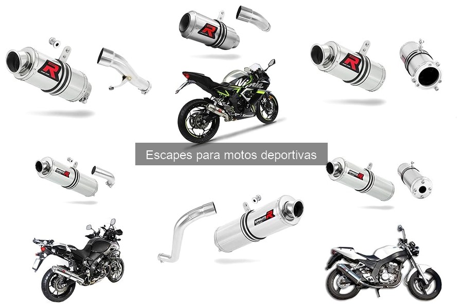 ¿Es legal modificar el escape de mi moto deportiva?