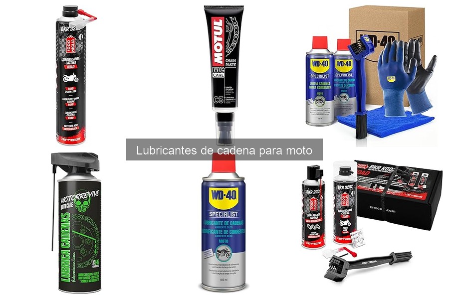 Evita estos errores con el lubricante de cadena para moto