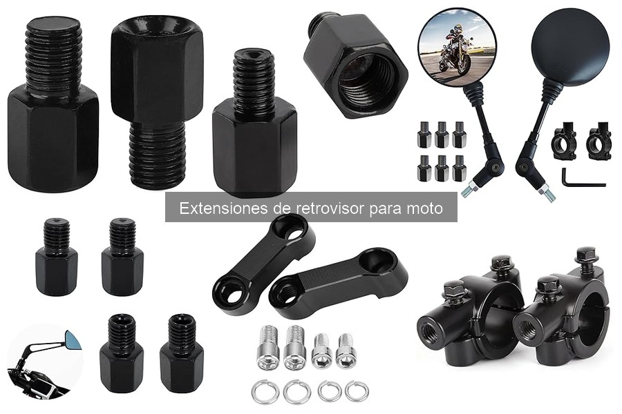 Extensiones de retrovisor para moto: ¿Qué son y cómo funcionan?