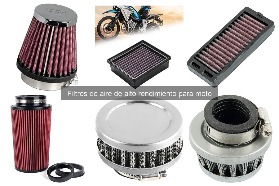 Filtros de aire de alto rendimiento para motos: ¿Qué son?