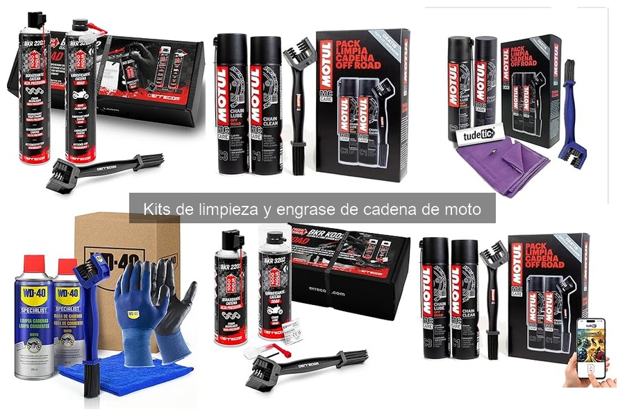 Frecuencia Ideal para Usar un Kit de Limpieza de Cadena de Moto
