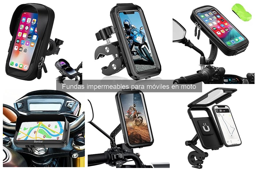 Fundas Impermeables para Móviles en Moto: Definición y Usos