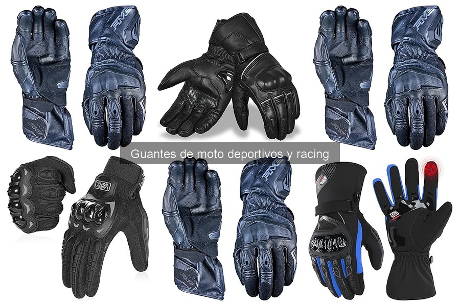 Guantes de moto con protección adicional para tu seguridad