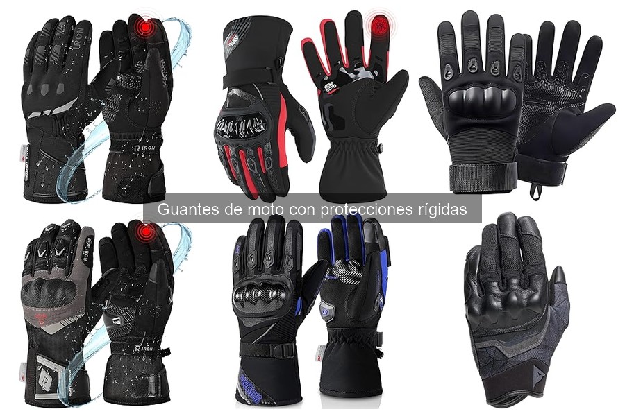 Guantes de moto con protecciones rígidas: características y ventajas