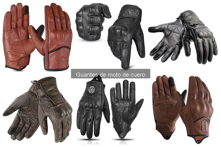 Guantes de moto de cuero: ¿Qué son y sus beneficios?