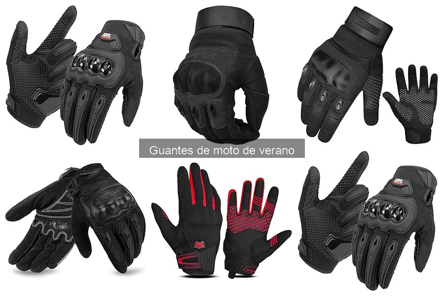 Guantes de moto de verano: opciones para cada tipo de motorista