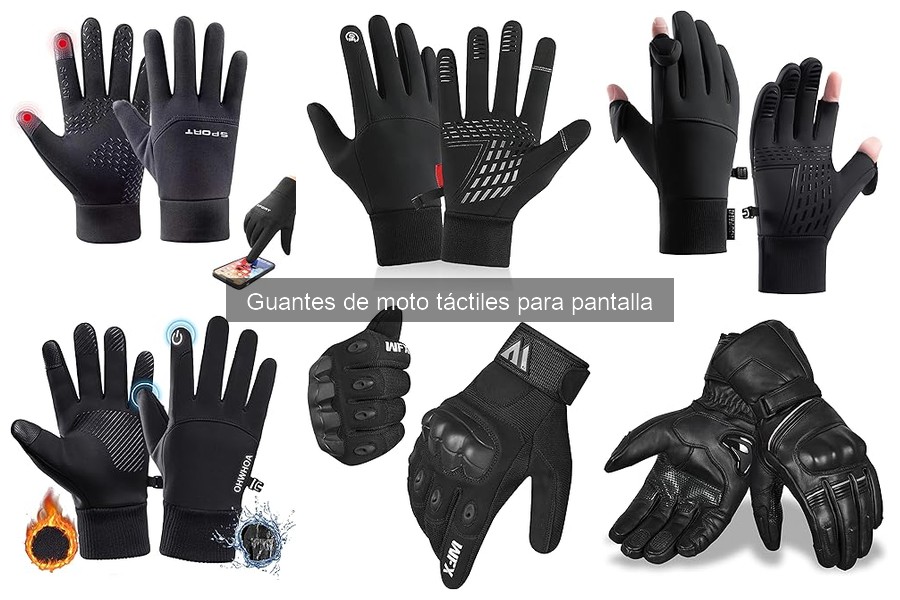 Guantes de moto táctiles: ¿Qué son y sus ventajas?