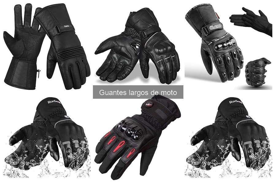 Guantes largos de moto: definición y características esenciales