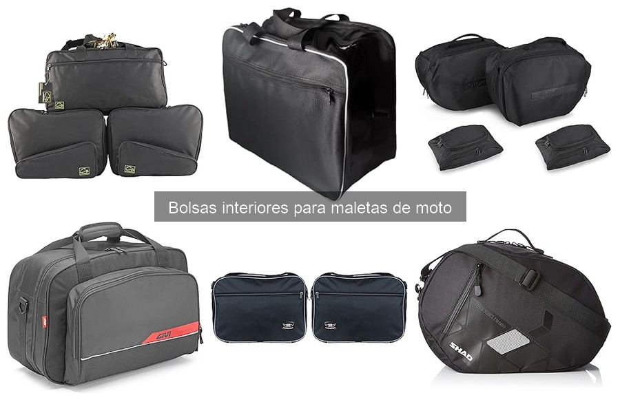 Guía de compra de bolsas interiores para maletas de moto