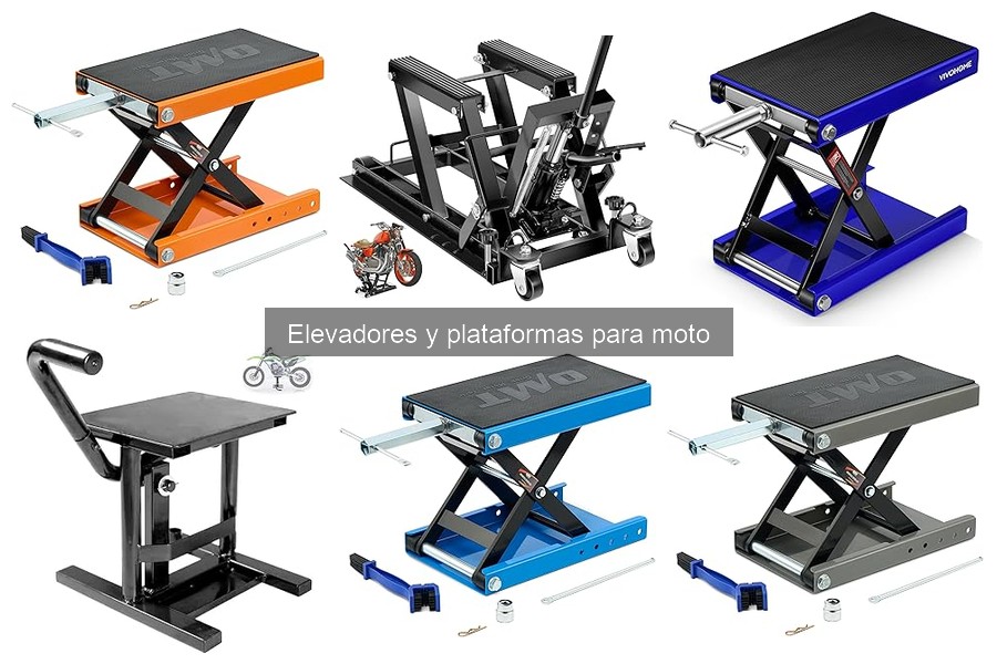 Guía de compra de elevadores y plataformas para moto