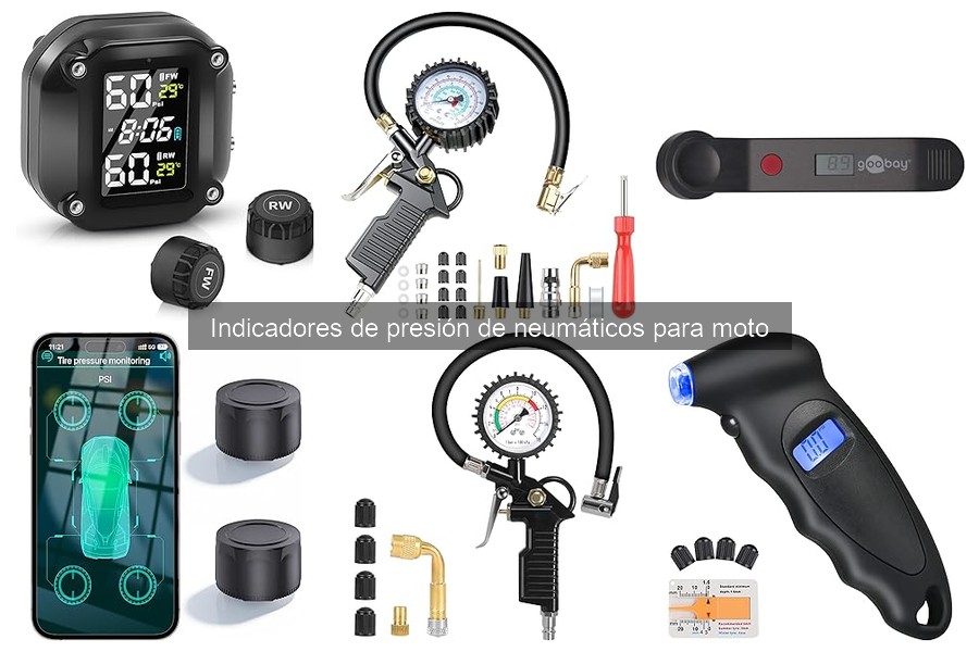 Guía de compra de indicadores de presión para moto