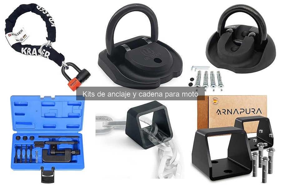 Guía de compra de kits de anclaje y cadena para moto
