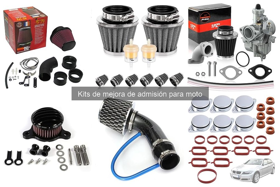 Guía de compra de kits de mejora de admisión para moto