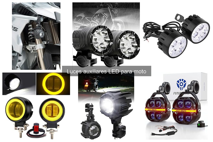 Guía de compra de luces auxiliares LED para moto
