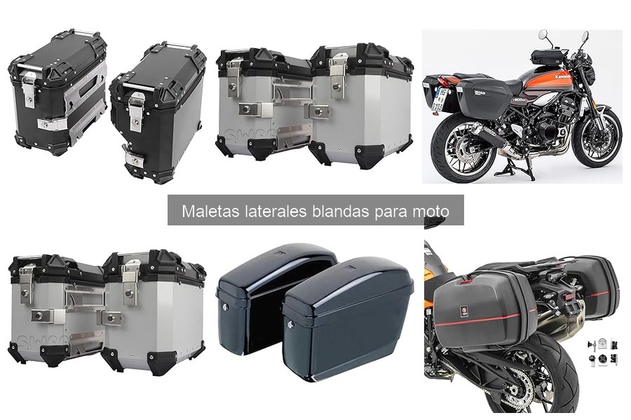 Guía de compra de maletas laterales blandas para moto
