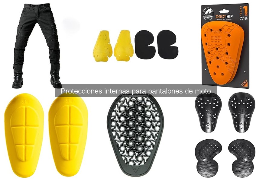 Guía de compra de protecciones internas para pantalones de moto
