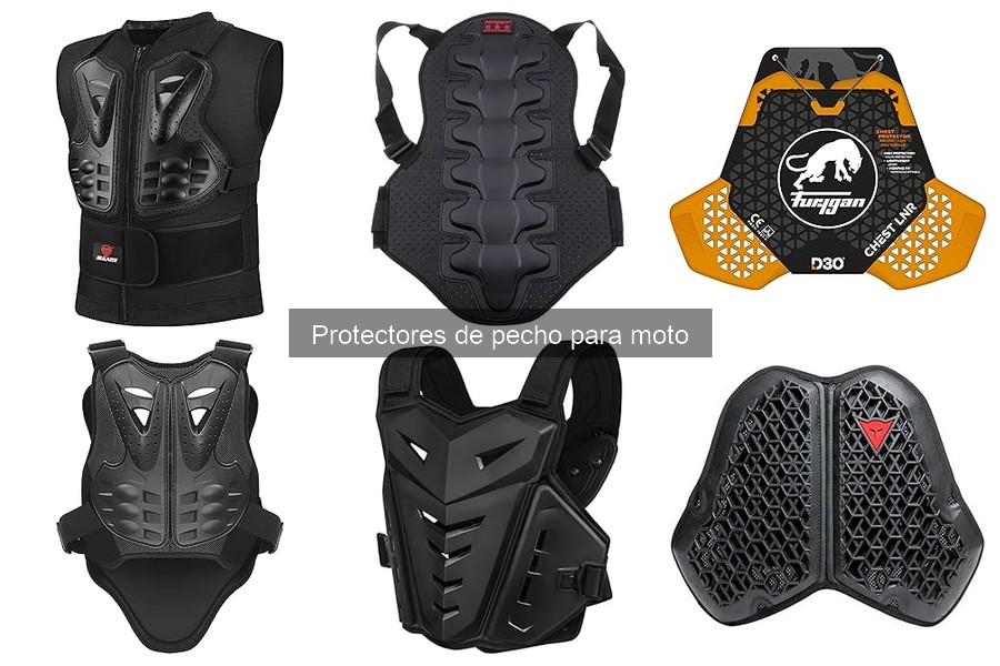 Guía de compra de protectores de pecho para moto