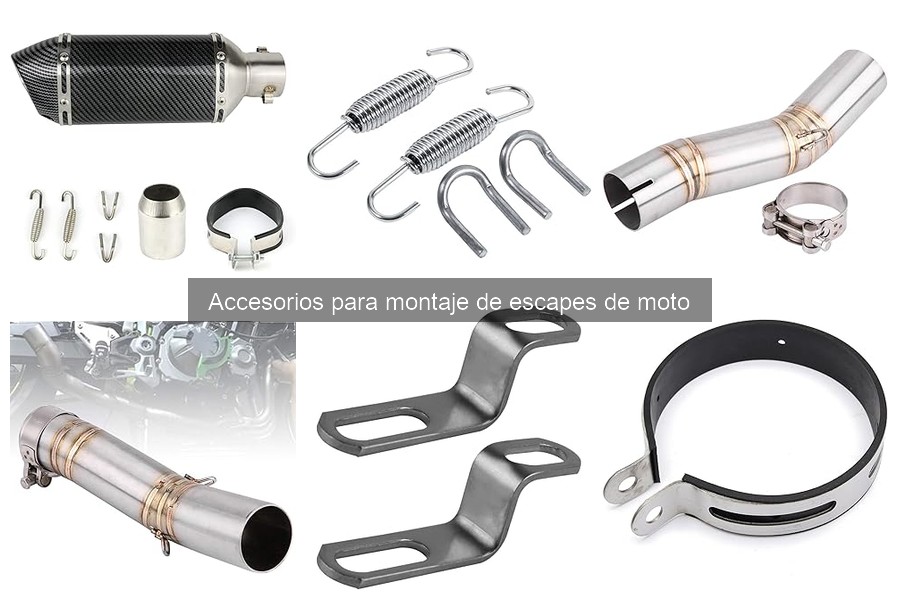 Guía de Instalación de Accesorios para Escapes de Moto