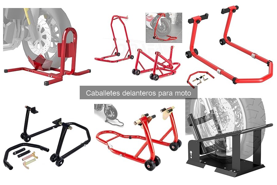 Guía de instalación de caballetes delanteros para moto