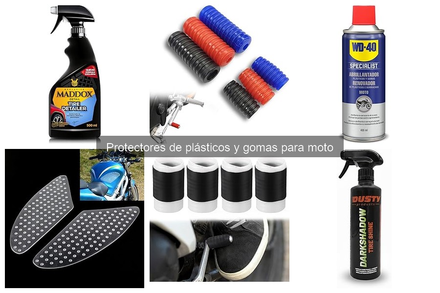 Guía de Instalación de Protectores de Plásticos y Gomas para Moto