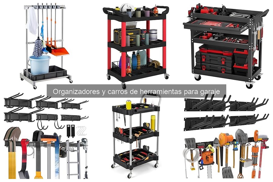 Guía de Mantenimiento para Organizadores y Carros de Herramientas