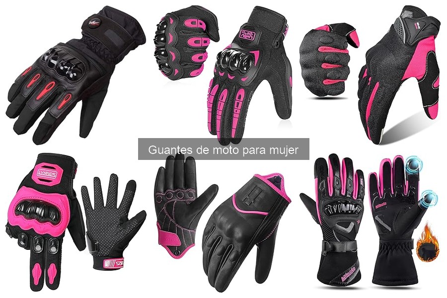 Guía de Tallas para Guantes de Moto para Mujer