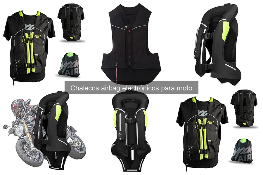 Guía de uso e instalación de chalecos airbag para moto