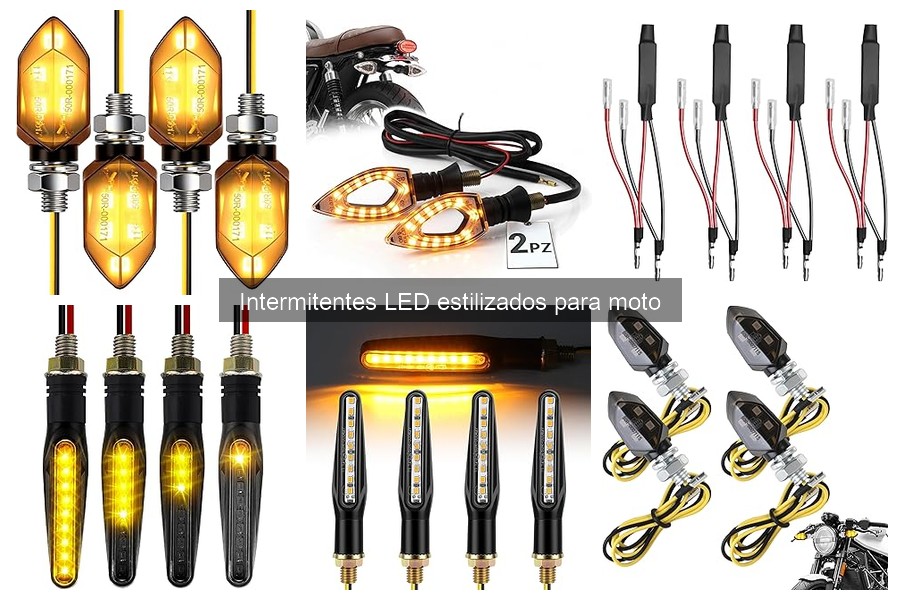Guía fácil para instalar intermitentes LED estilizados en moto