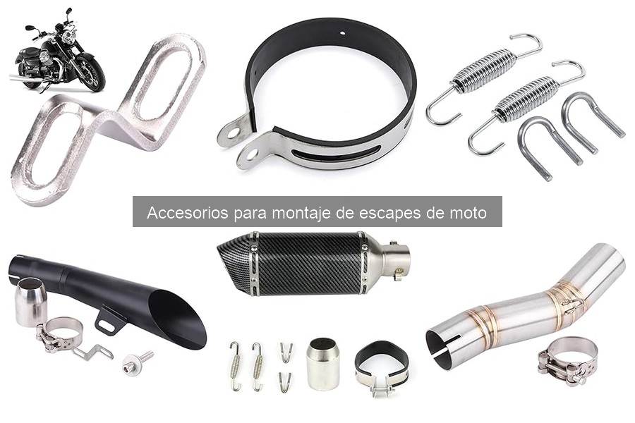 Guía para Elegir Accesorios de Montaje de Escapes de Moto