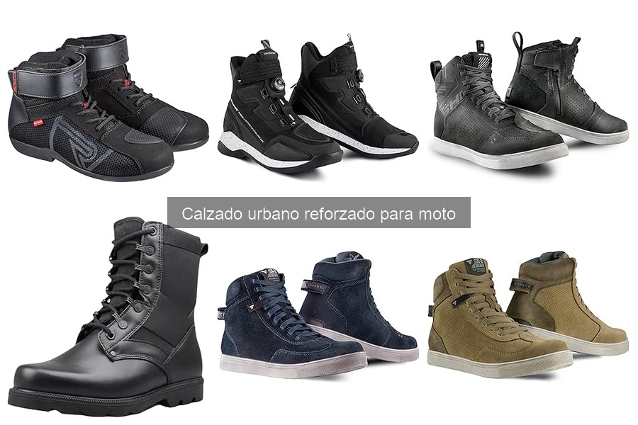Guía para Elegir Calzado Urbano Reforzado para Moto