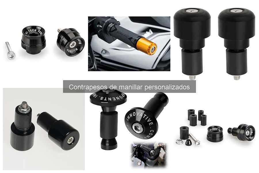 Guía para elegir contrapesos de manillar para motos