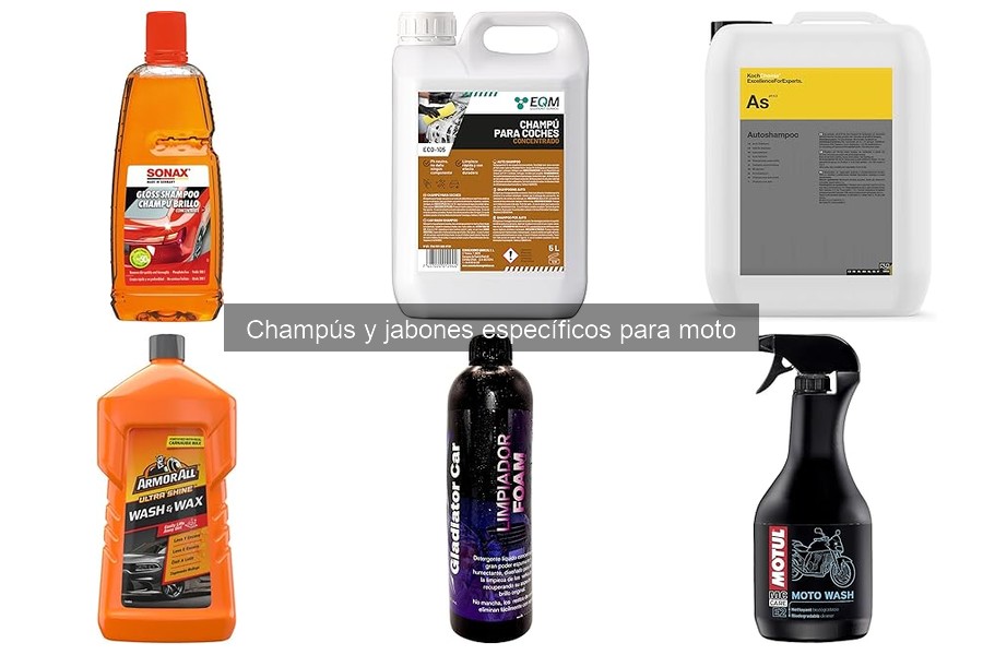 Guía para Elegir el Champú Ideal para Motos