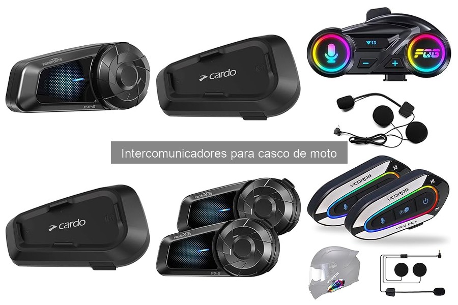Guía para elegir el intercomunicador para casco de moto
