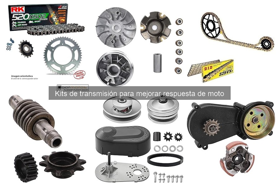 Guía para elegir el kit de transmisión ideal para tu moto