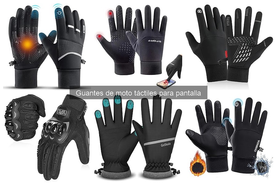 Guía para elegir guantes de moto táctiles ideales