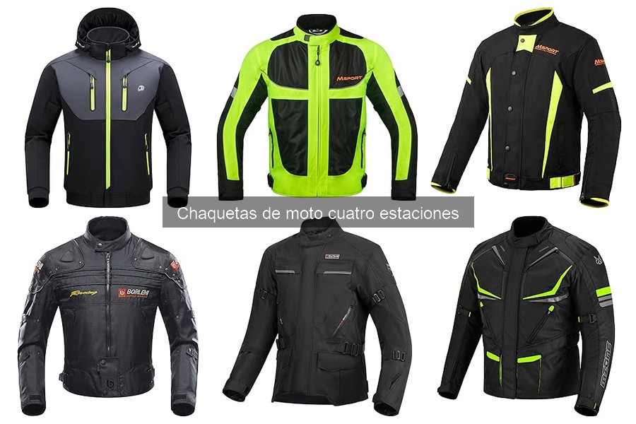 Guía para Elegir la Mejor Chaqueta de Moto Cuatro Estaciones