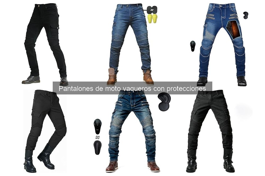 Guía para elegir los mejores pantalones de moto vaqueros