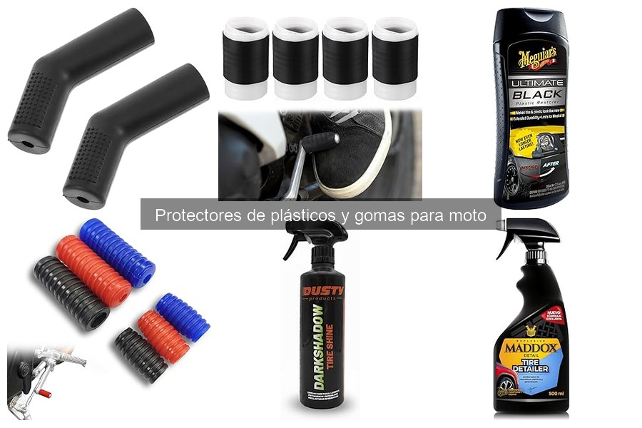 Guía para Elegir Protectores de Plásticos y Gomas para Moto
