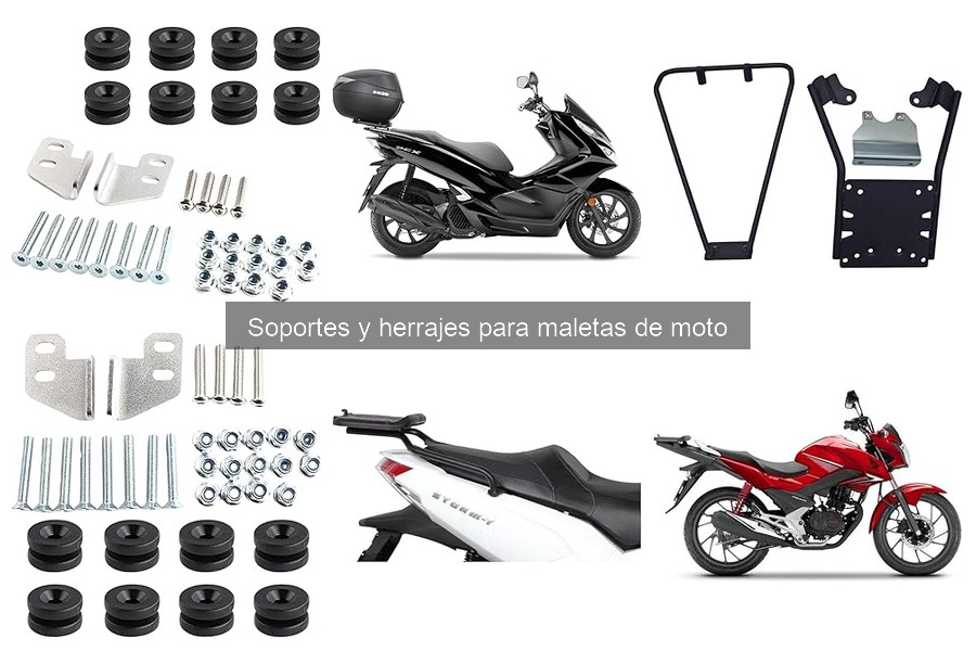 Guía para elegir soportes de maletas de moto recomendados