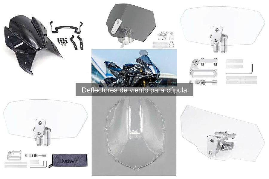 Guía para instalar un deflector de viento en la cúpula