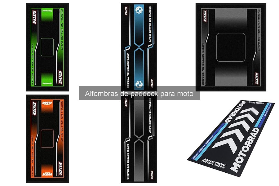 Impacto ambiental de las alfombras de paddock para motos