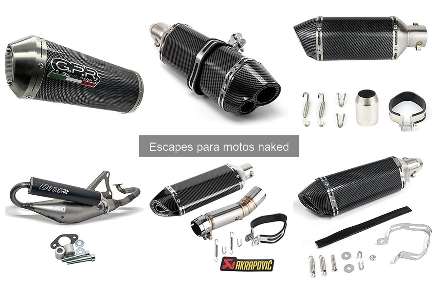 Impacto del escape en el rendimiento de motos naked